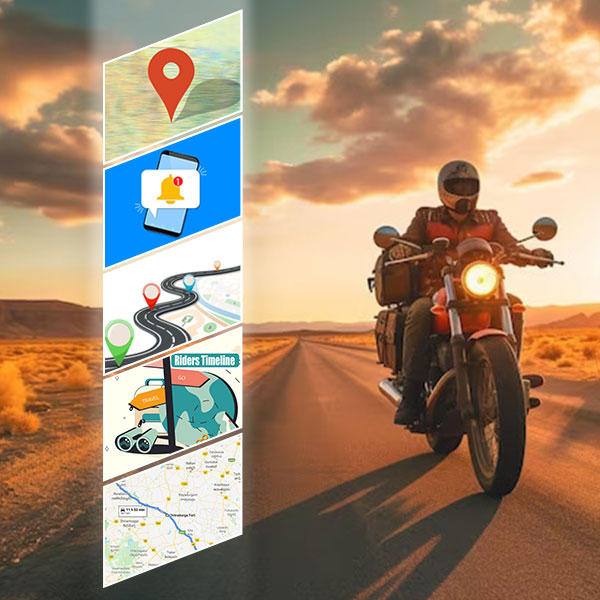 RidingMoto App features