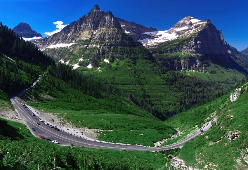 9 Great Motorcycle Routes in the USA | Heaven for Riders 6 Going to the sun,
