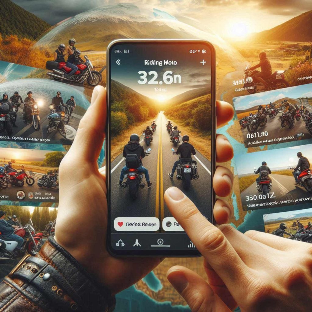 The Complete Guide to Motorcycle Trackers | Motorcycle Route Planner for Riders 3 Get connected with the riders' community