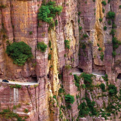 Guoliang Tunnel Road China