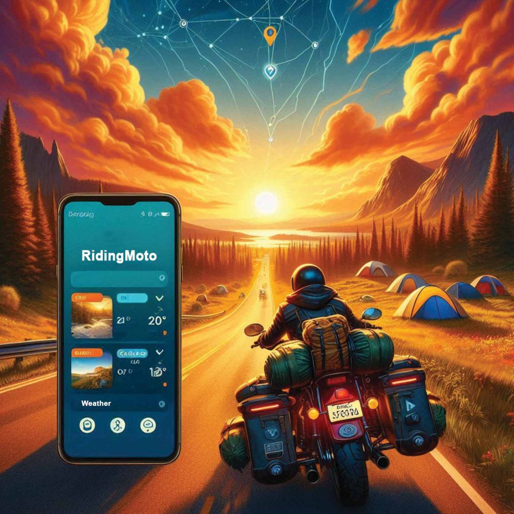 Motorcycle Camping | 2025 Guide - Gear, Camping Spots and RidingMoto 4 Plan ride and camp Your ideal adventure on RidingMoto