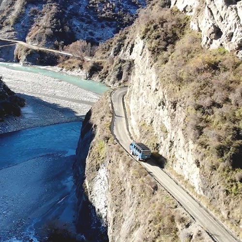 Skippers Canyon Road New Zealand