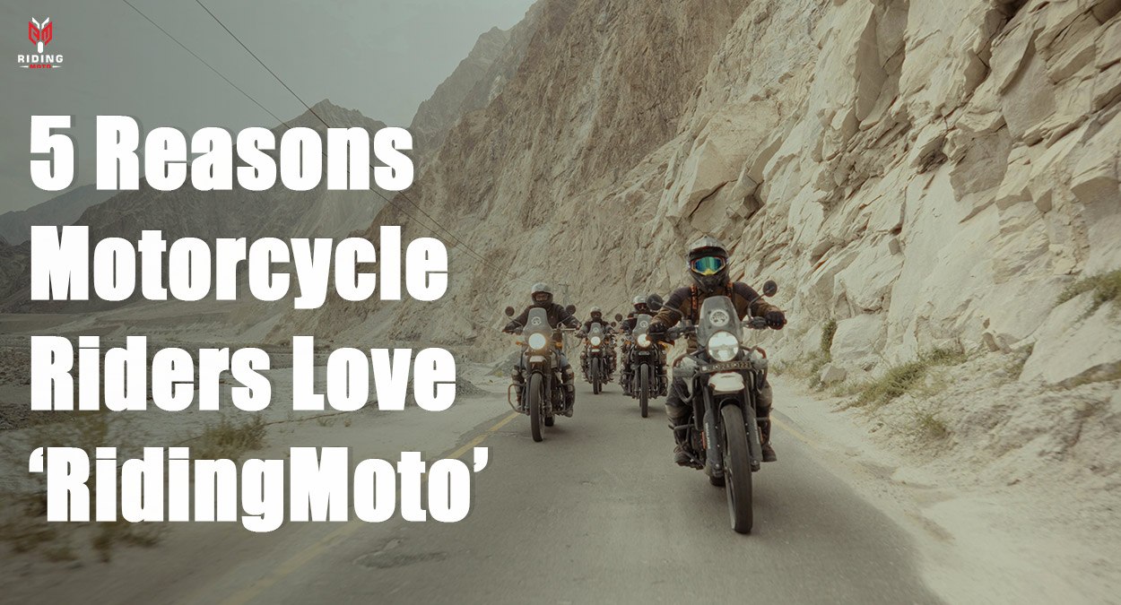 Explore 5 reasons motorcycle riders love riding