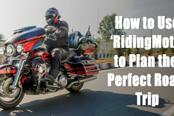 riding motorcycle perfect road trip