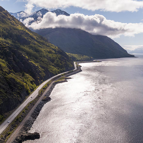 Scenic Motorcycle Rides in Alaska 1 Seward Highway (Anchorage to Seward)