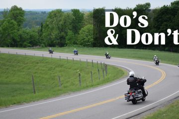 The Etiquette of Group Bike Riding